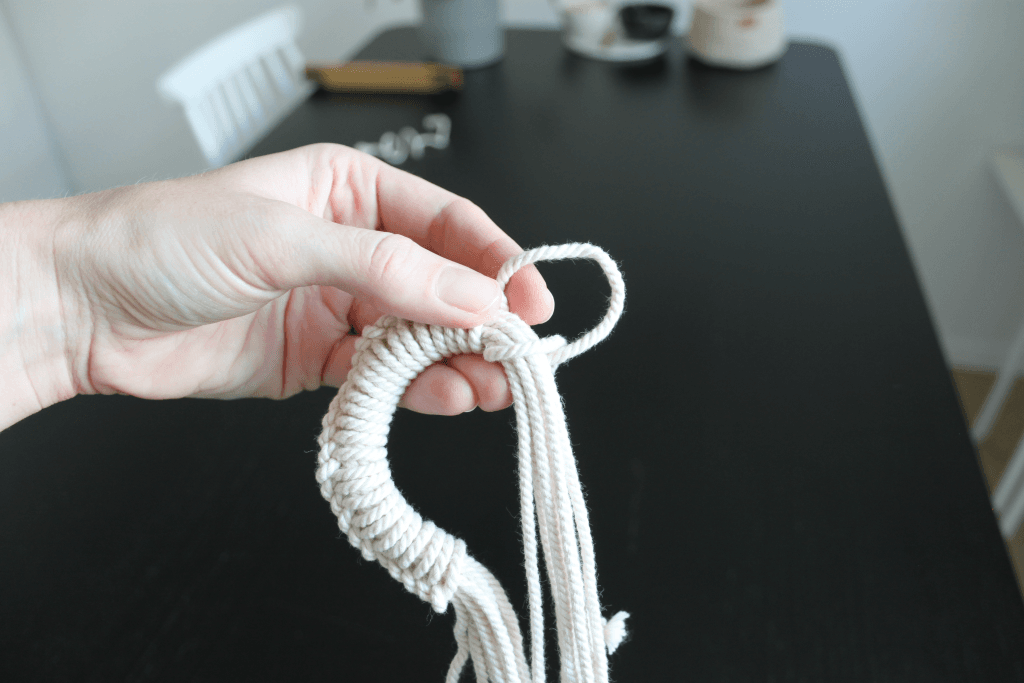 Ampel makrame ring