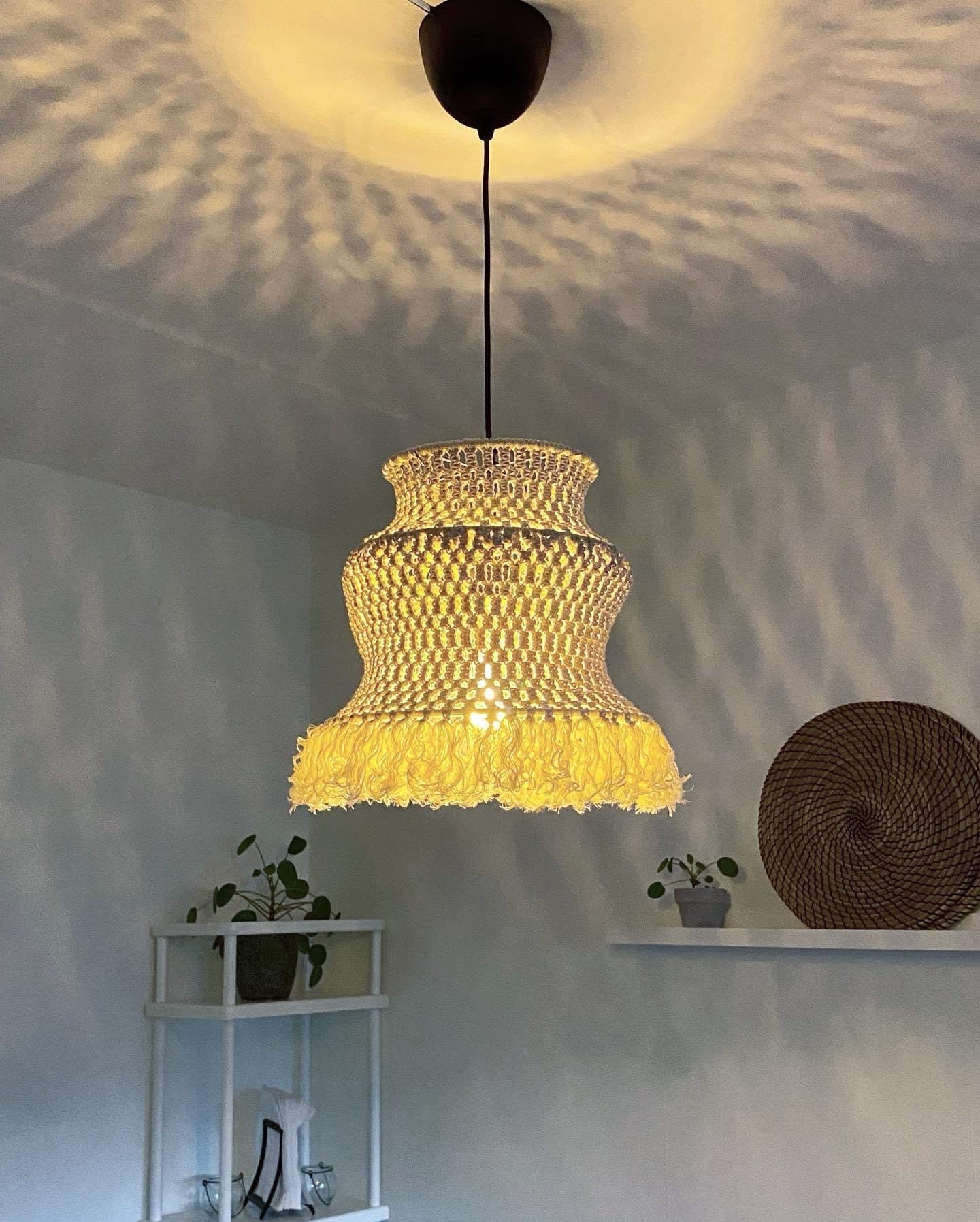 makrame-lampskärm