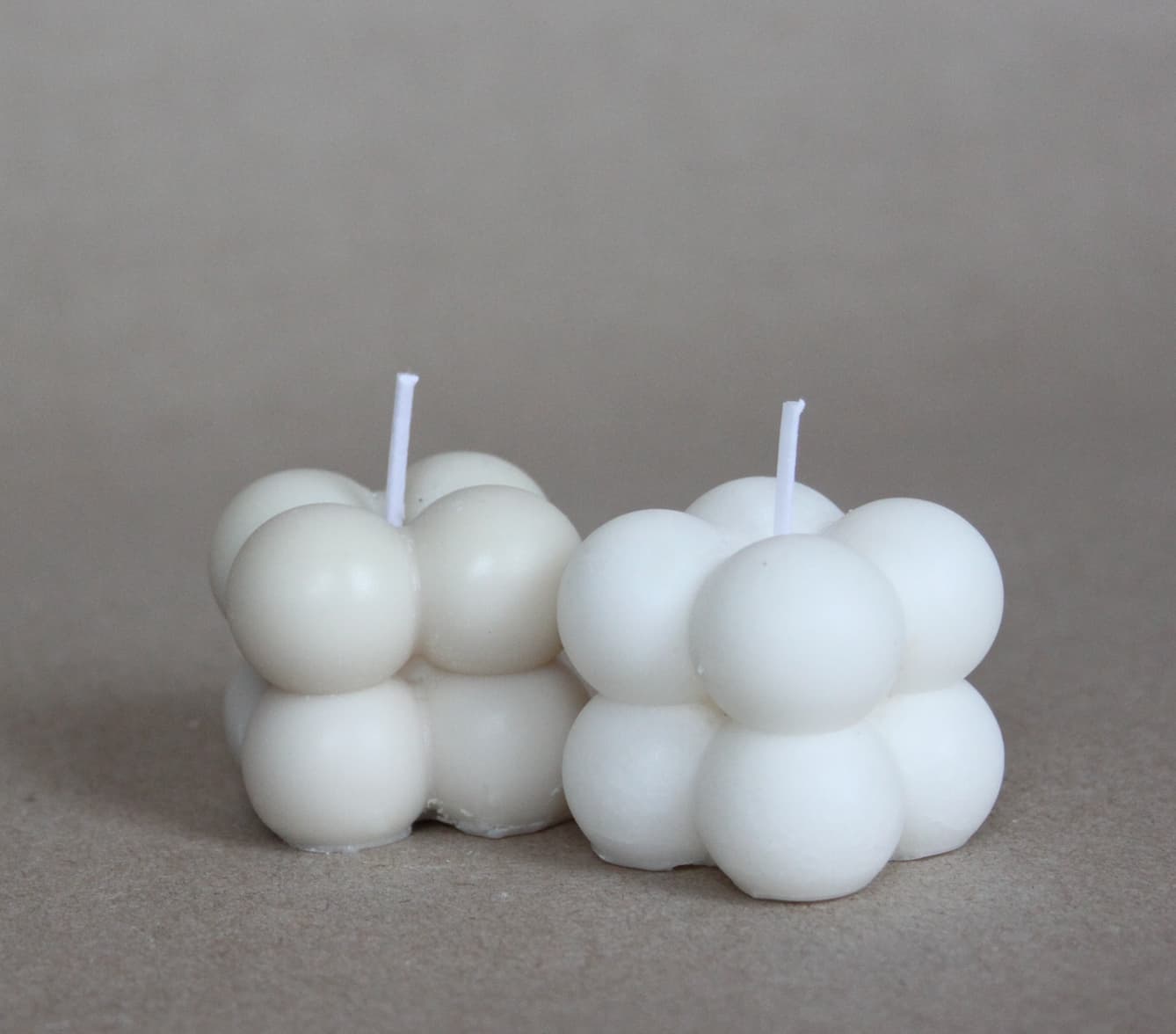 silikonform litet bubbelljus